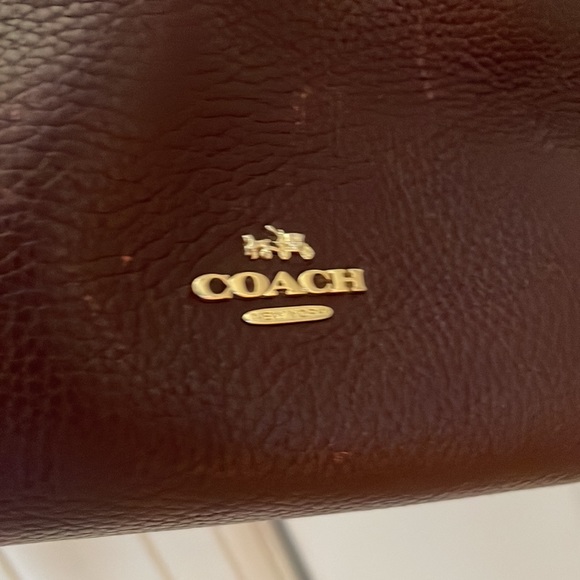 Preloved Coach bag - beautiful burgundy - Picture 7 of 7
